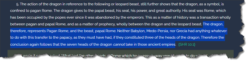 Text excerpt in a dark-colored box, including the word 