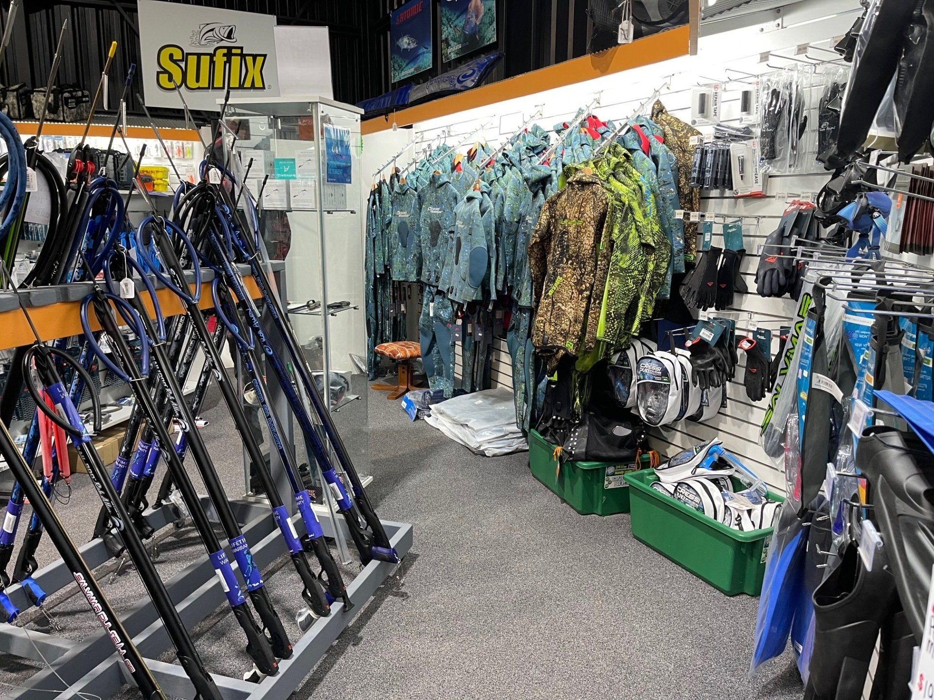 spear fishing equipment supplies