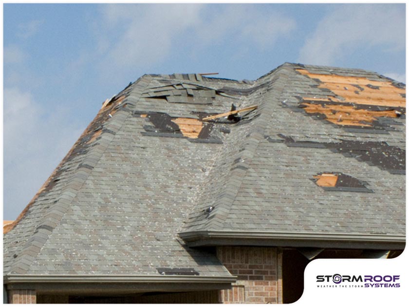 wind damage roof repair