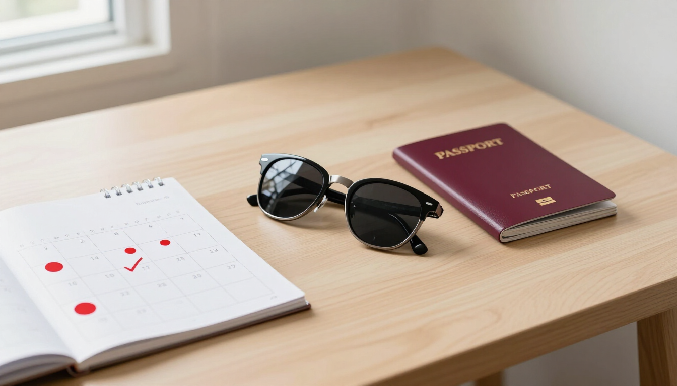 Planificación de vacaciones sin estrés