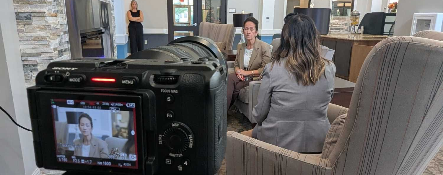 cinematic skilled nursing facility video production luxury rehab center