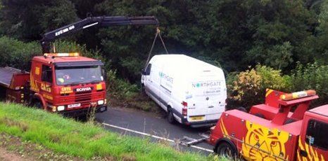 Damage free recovery of cars