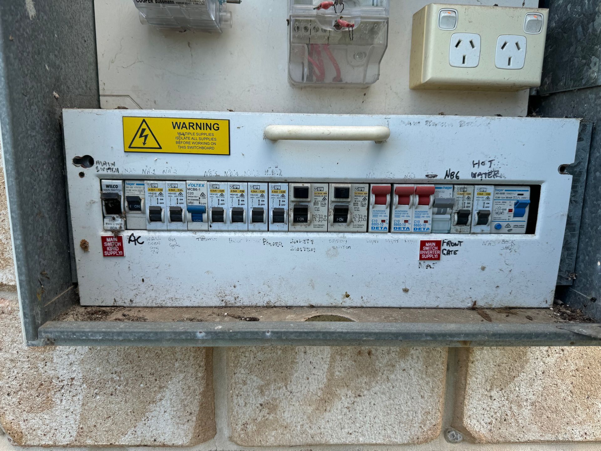 Before Changeover Switch