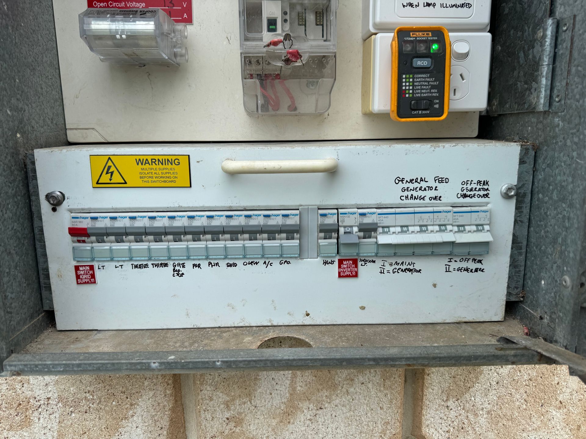 After Changeover Switch