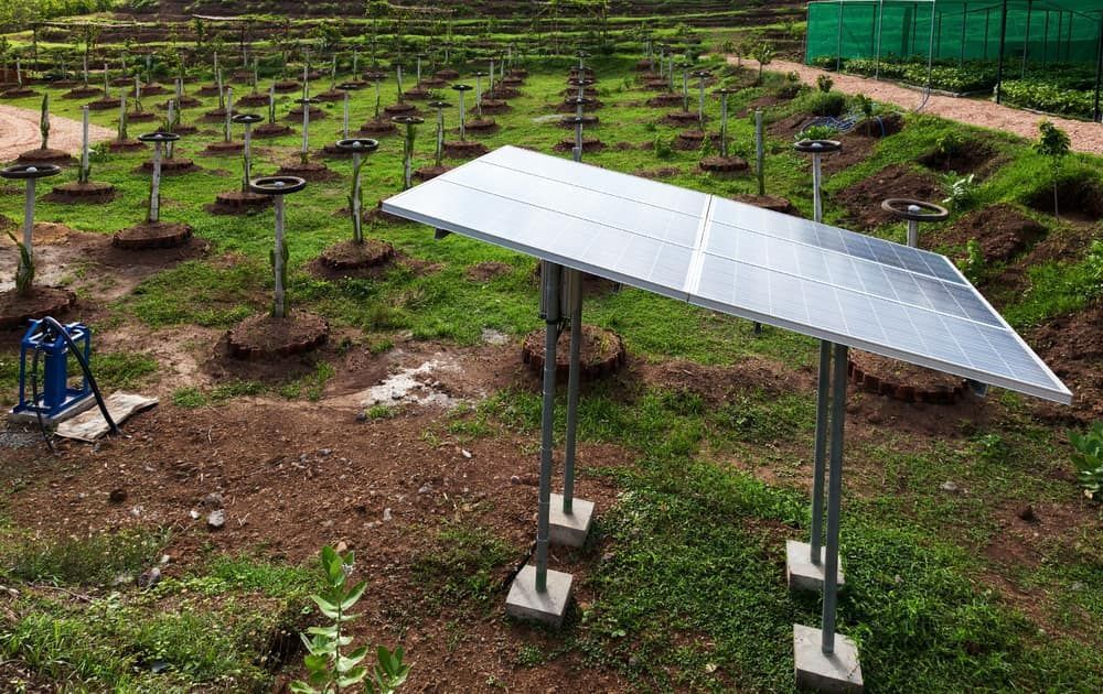 A Solar Panel is Sitting in the Middle of a Field — 888 Solar Tek in Yamba, NSW