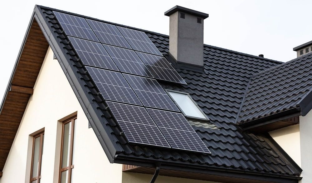 A House With Solar Panels on the Roof — 888 Solar Tek in Bangalow, NSW