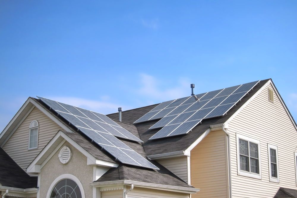 A House With Solar Panels on the Roof — 888 Solar Tek in Federal, NSW
