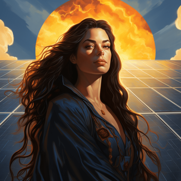 Virgo Illustration — 888 Solar Tek in Federal, NSW