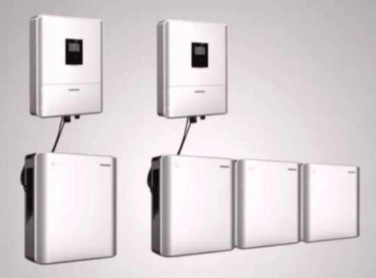Three White Boxes Are Connected to Each Other on a Wall — 888 Solar Tek in Federal, NSW