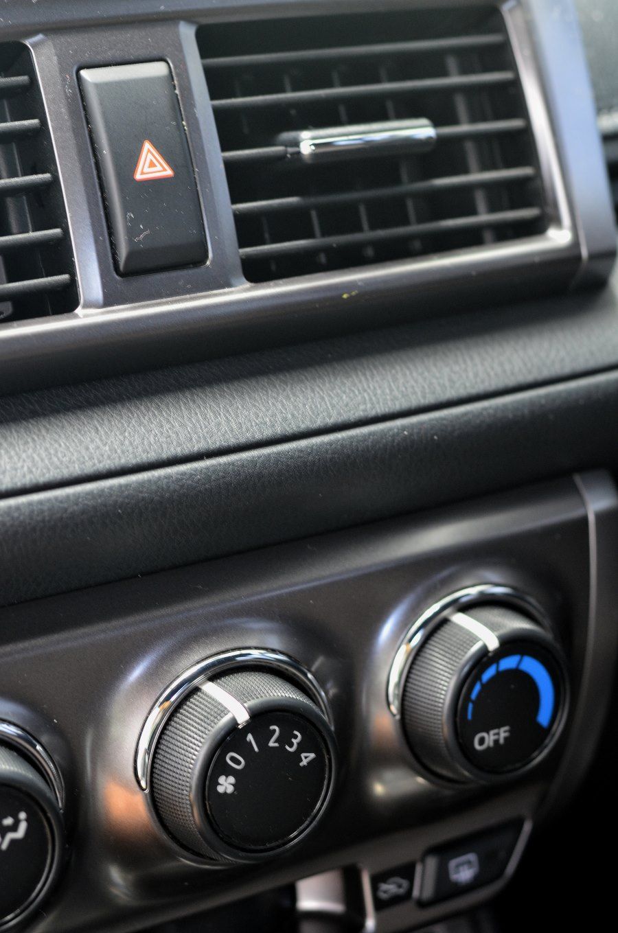 A Close Up of a Car Dashboard With a Button That Says Off — Rycam Automotive in Buderim, QLD
