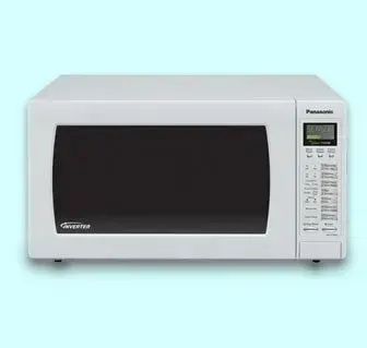A White Microwave Oven — Hire All in Tugun, QLD