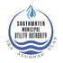 Southwater Municipal Utility Authority logo with blue water drop and wave design.