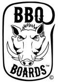 A black and white logo of a boar with a crown on its head.