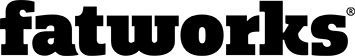 The Fatworks logo in bold, black font with a registered trademark symbol.