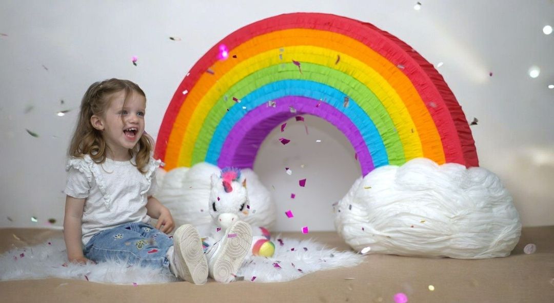 Piñata Rainbow glitter