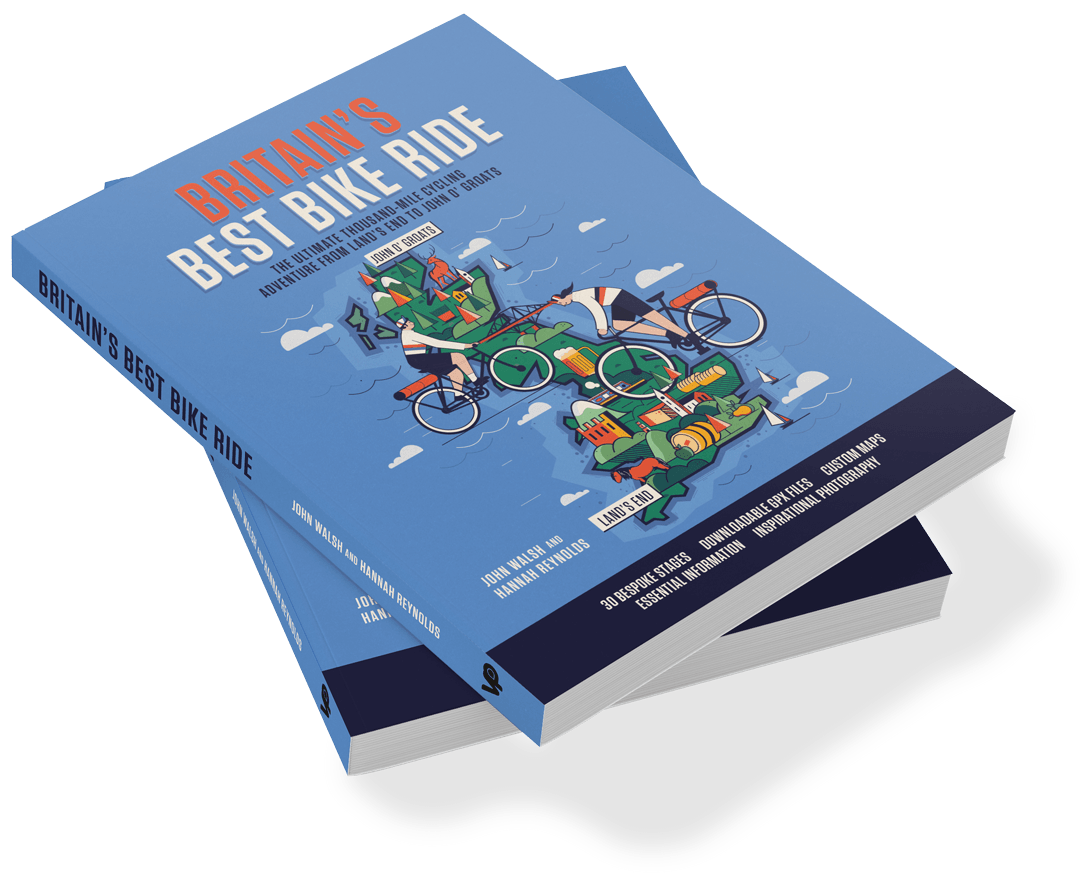 Britain's best bike ride book cover
