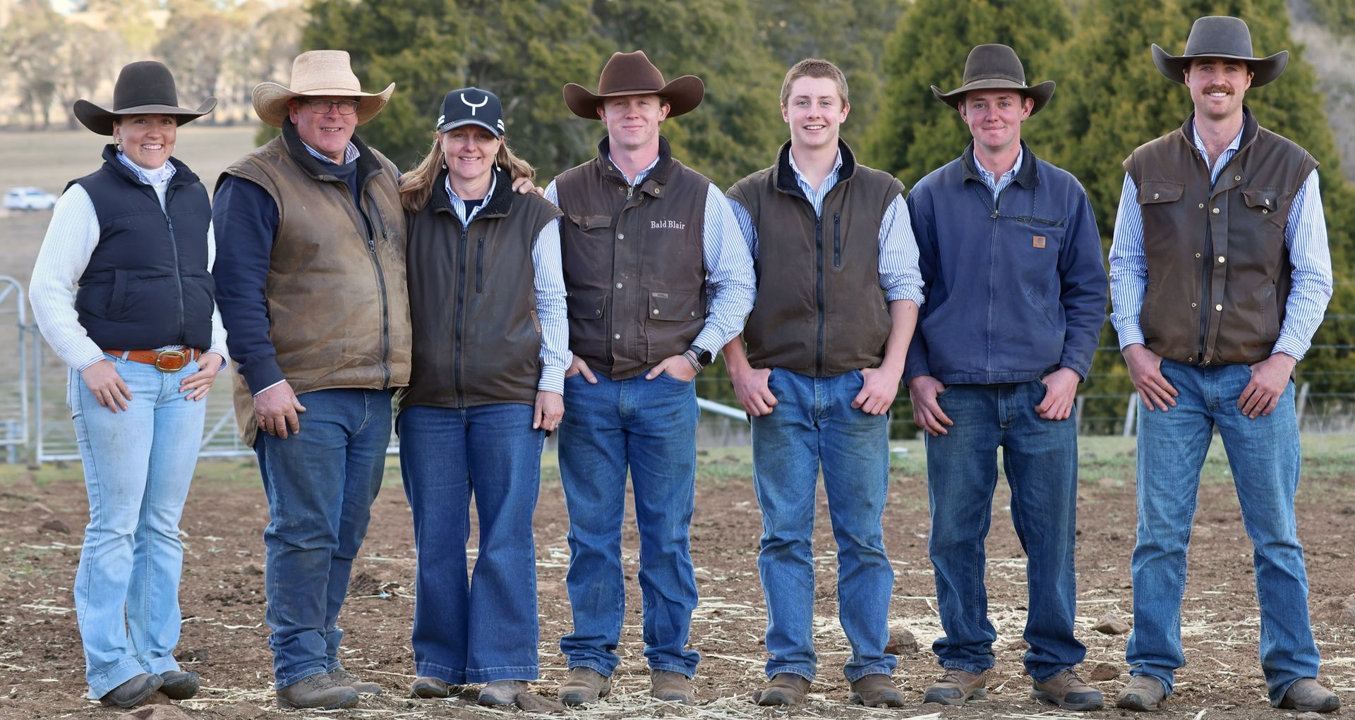 the bald blair angus bull sale team 2026