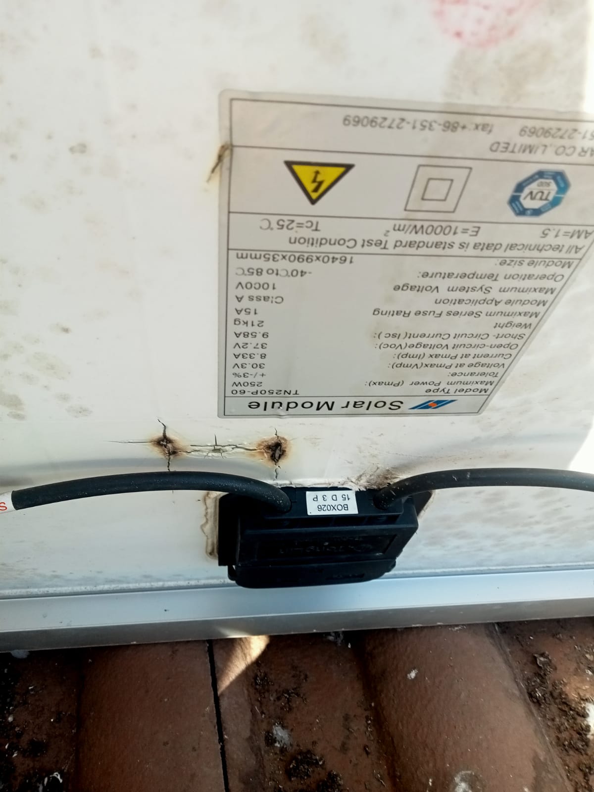 dirty solar panels covered in dust before cleaning