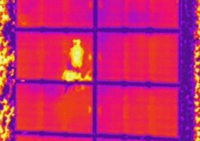 safety harness used during solar panel maintenance