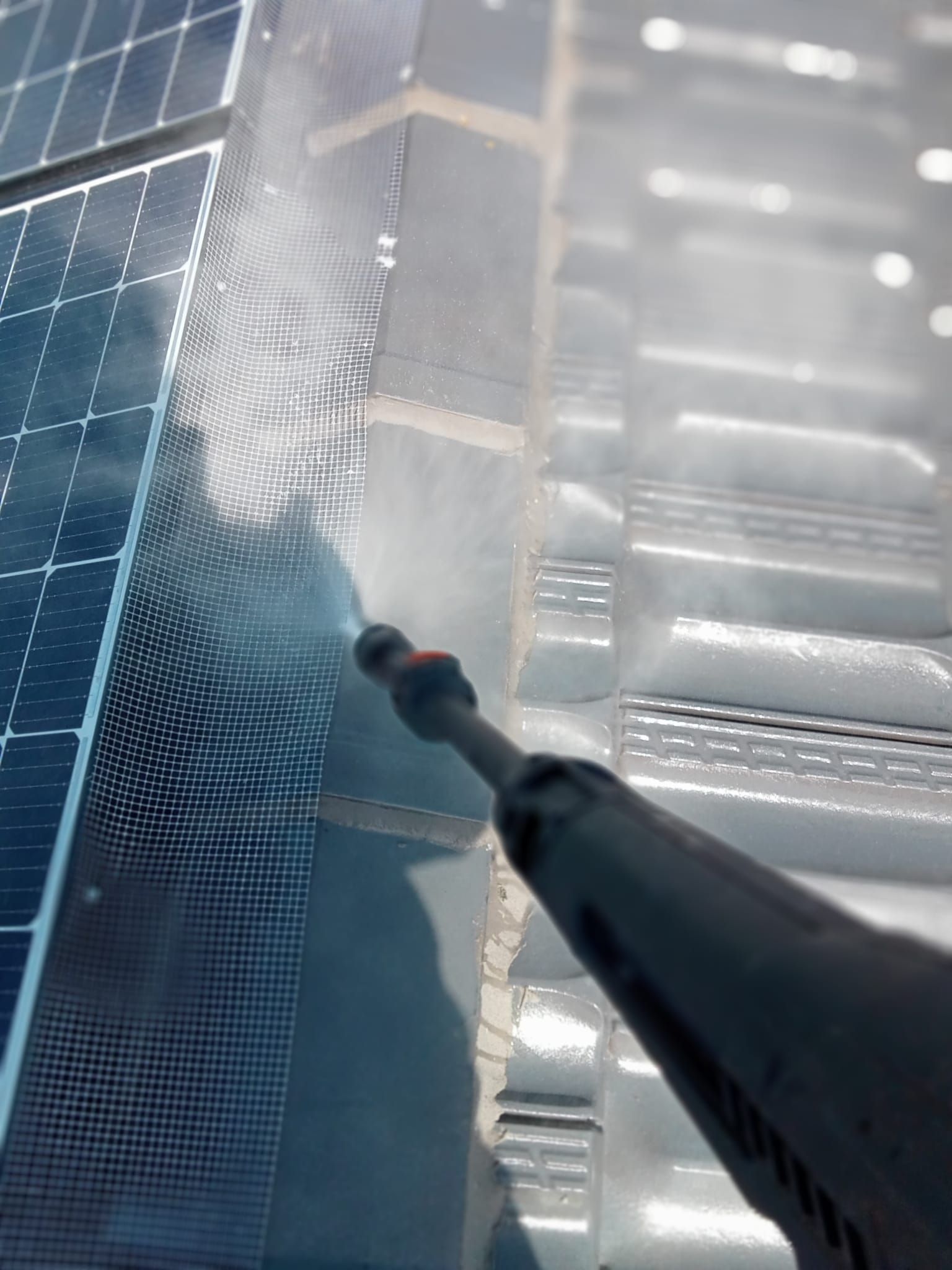 solar energy production enhanced with maintenance