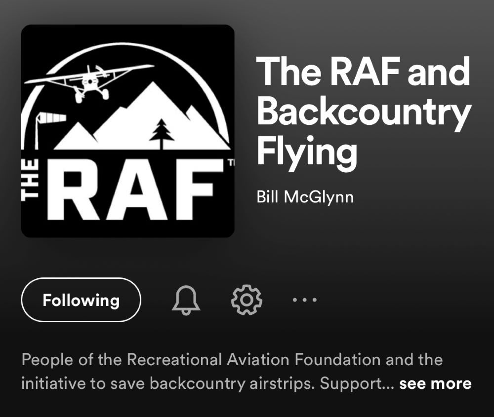 RAF PODCAST ADDED; CHECK YOUR FAVORITE APPS - Recreational Aviation ...