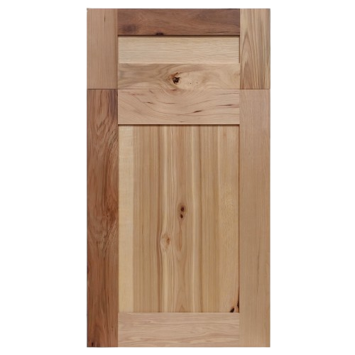 A close up of a wooden door on a white background.