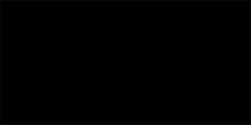A black background with a few white lines on it