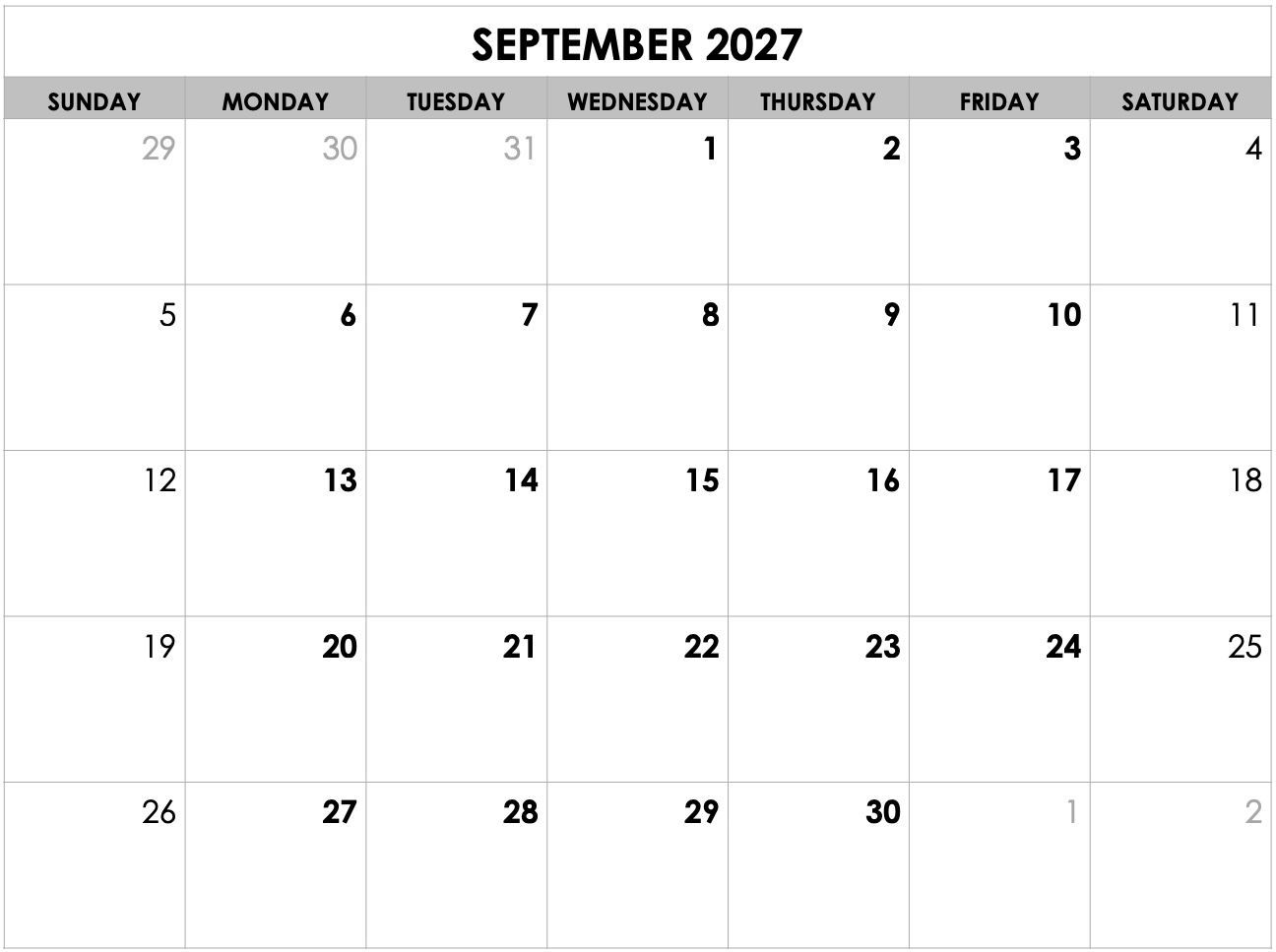 A black and white calendar for july 2025