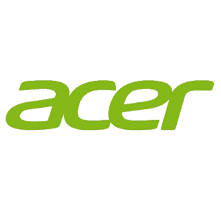 Logo Acer in verde.