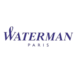 Logo Waterman Paris in caratteri blu scuro.