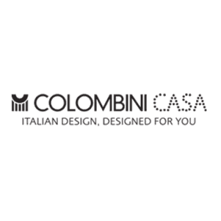 Logo per Colombini Casa, azienda di design italiana. Testo: