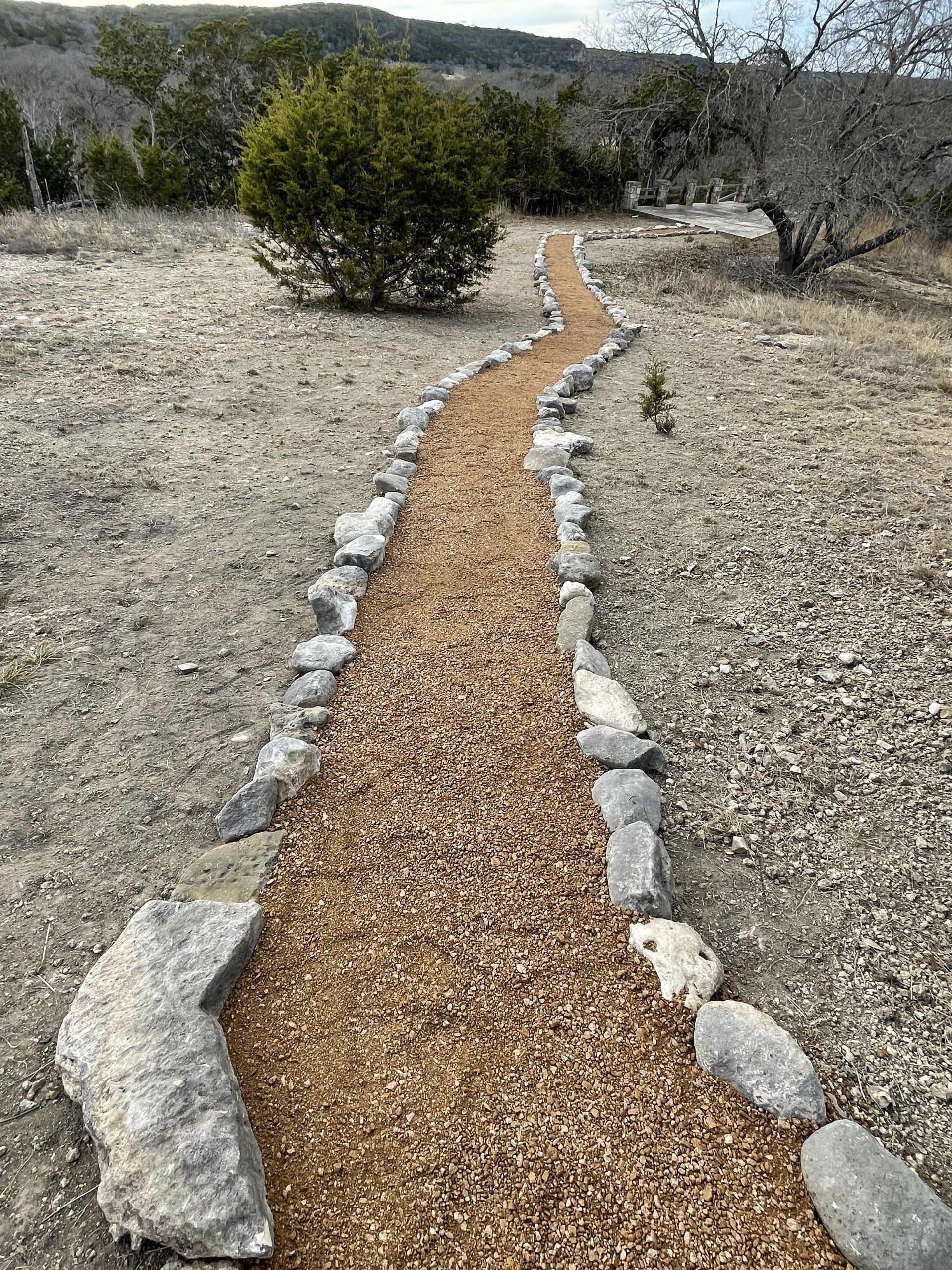 Zeroscaped Walkway