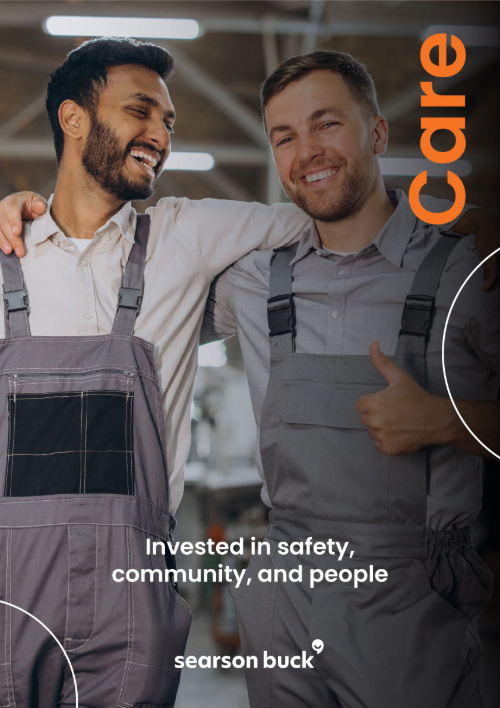 Care: Invested in safety, community and people