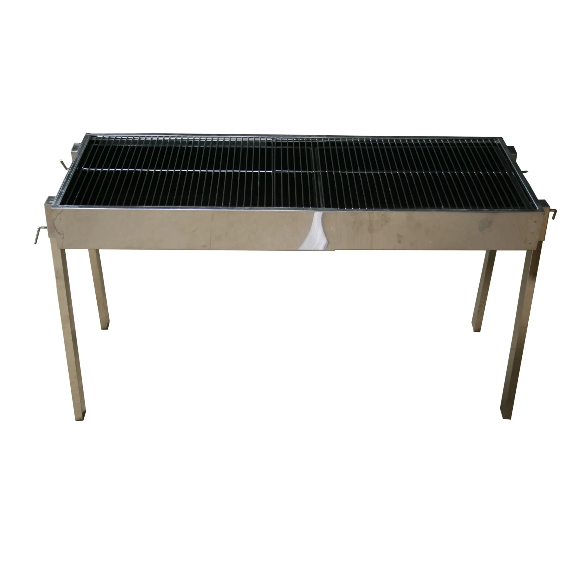 Large Extendible Stainless Charcoal BBQ