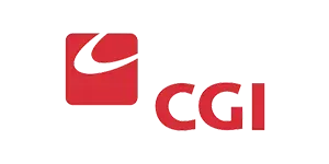 Red square with white "C" shape, "CGI" in red text.