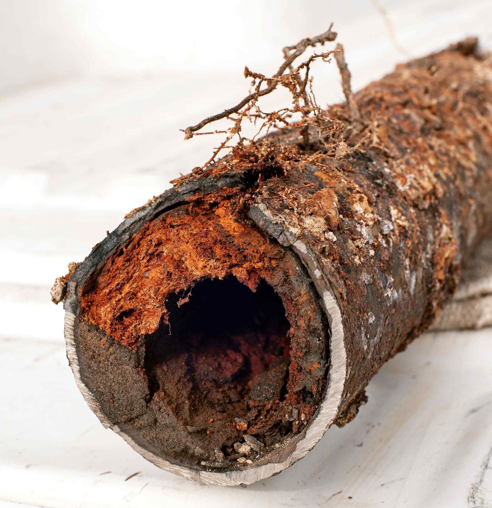 Clogged Sewer Line