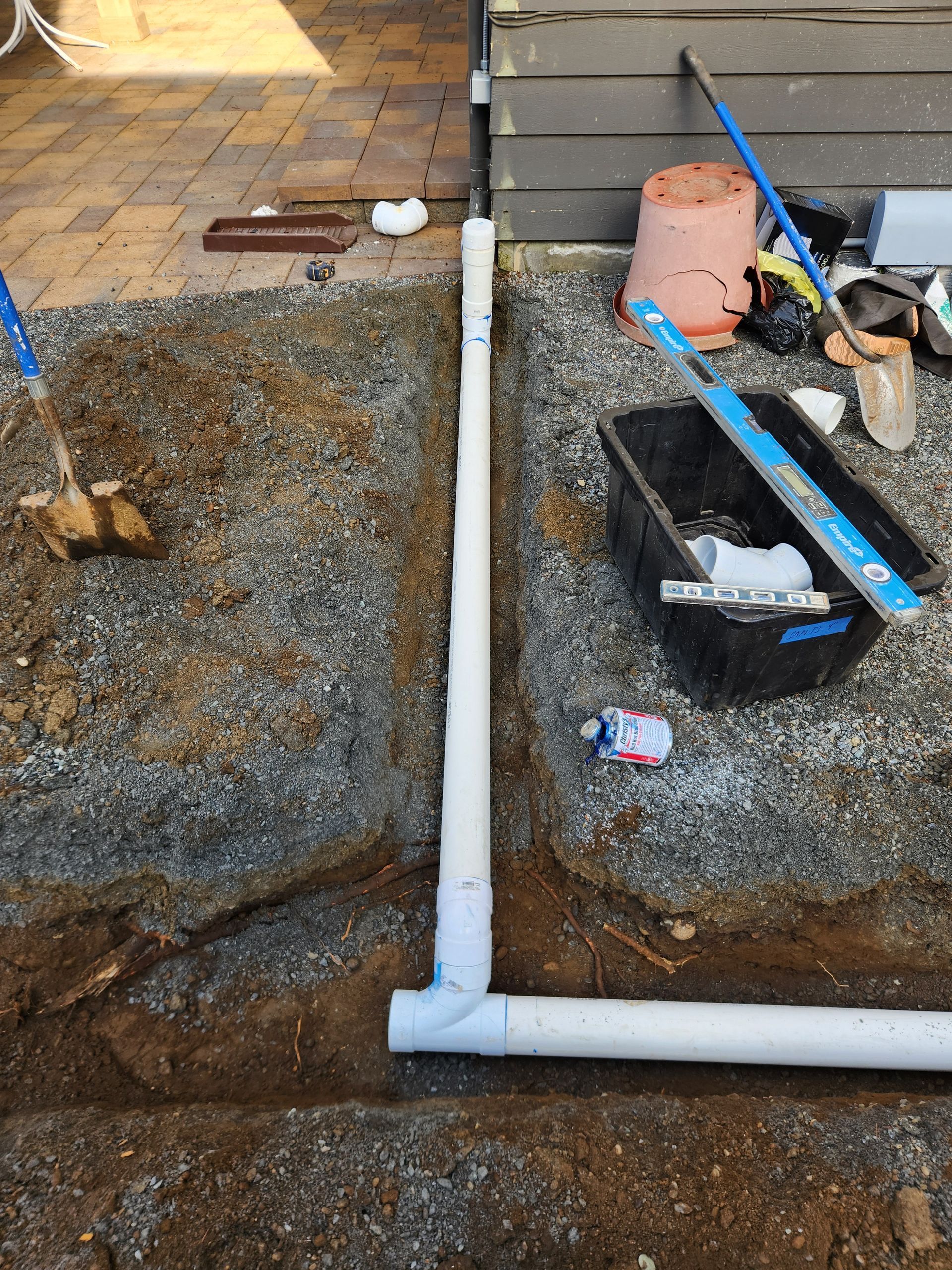 French Drain Installation Arlington WA