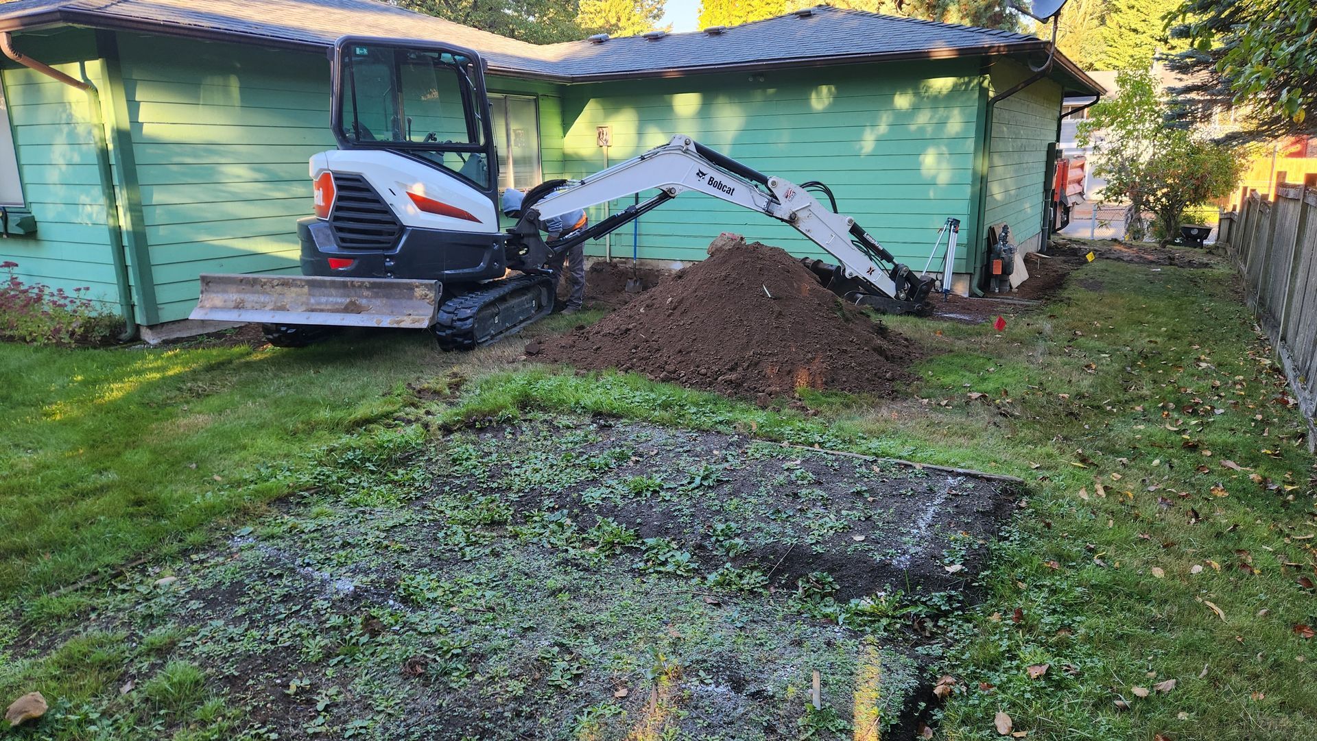 Landscape Site Preparation After Arlington WA