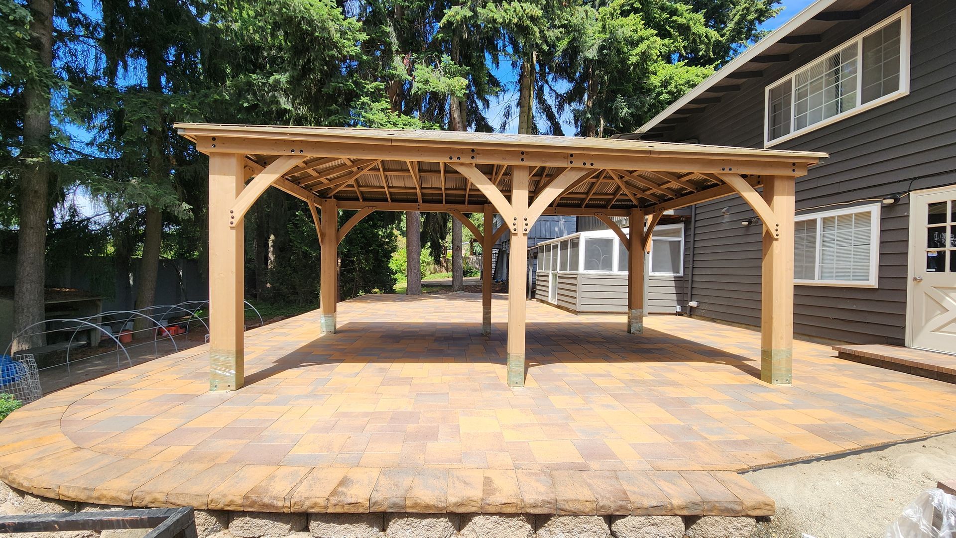 Paver Patio After Arlington WA