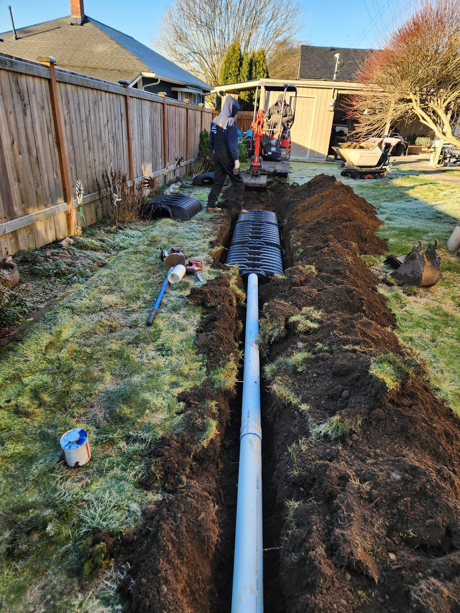 Dry Well Drainage System Arlington WA