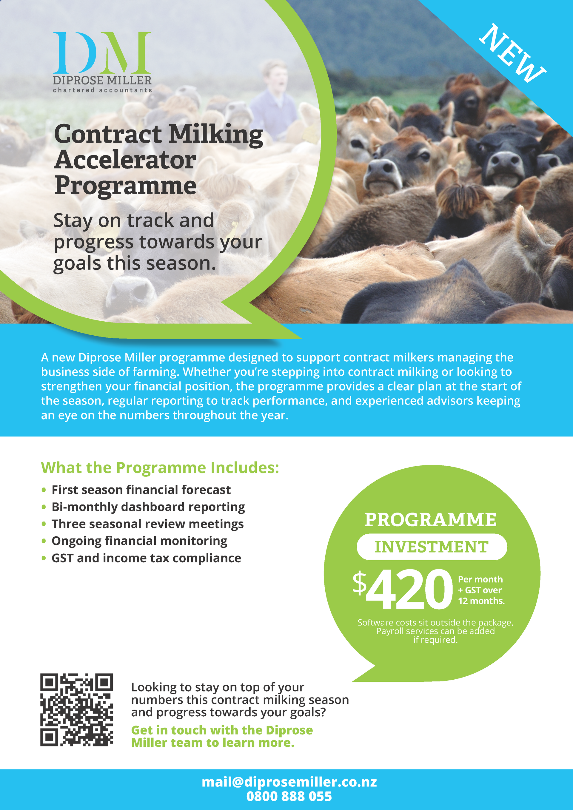 Contract Milking Accelerator Programme