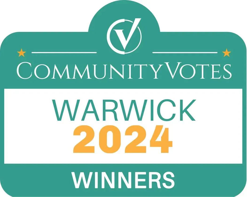 A community votes logo for warwick 2024 winners
