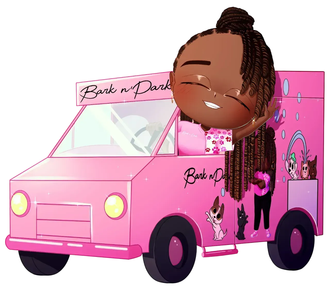 Bark N Park Mobile Grooming Vehicle
