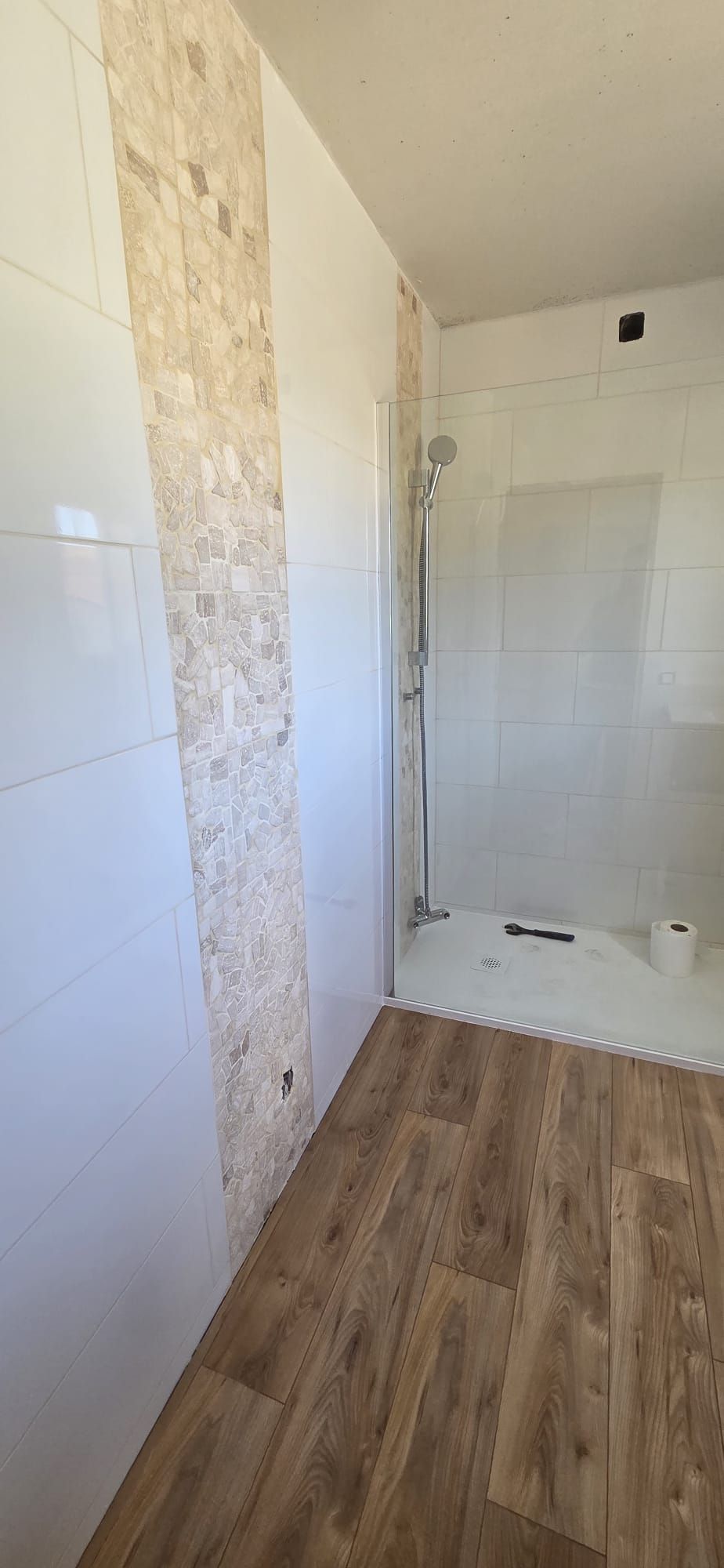 Réalisation travaux salle d'eau après
