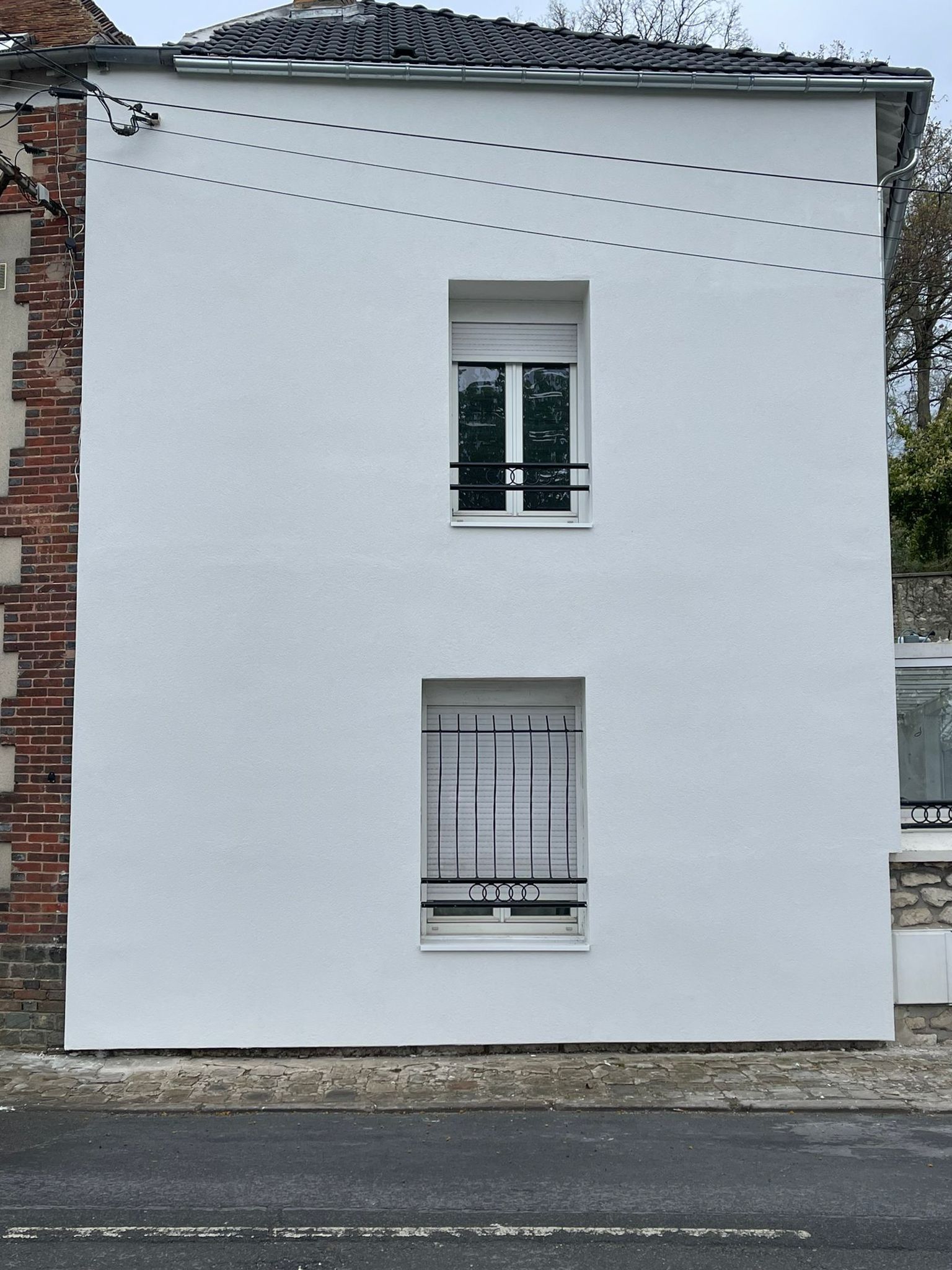 Maison après isolation