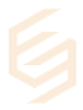 Peach geometric logo with an angular stylized letter E on a white background