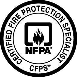 Nfpa is a certified fire protection specialist.