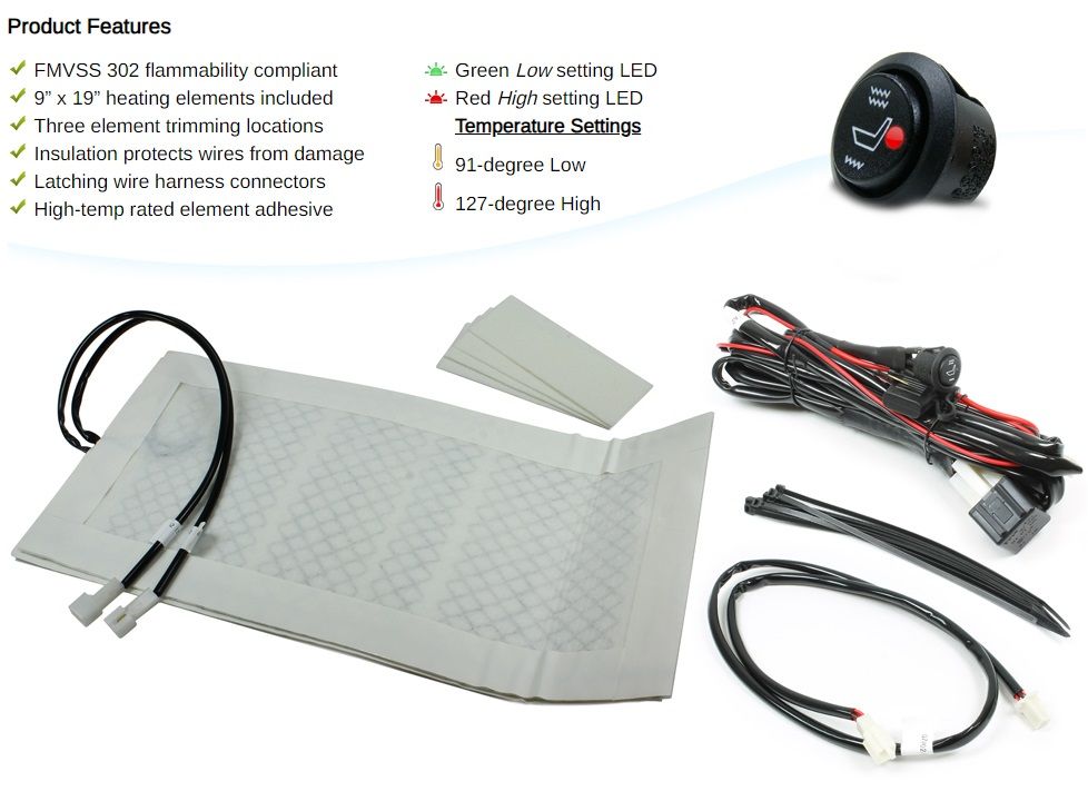 Heated Seats Lumbar Support Johnstown MDX Detailing