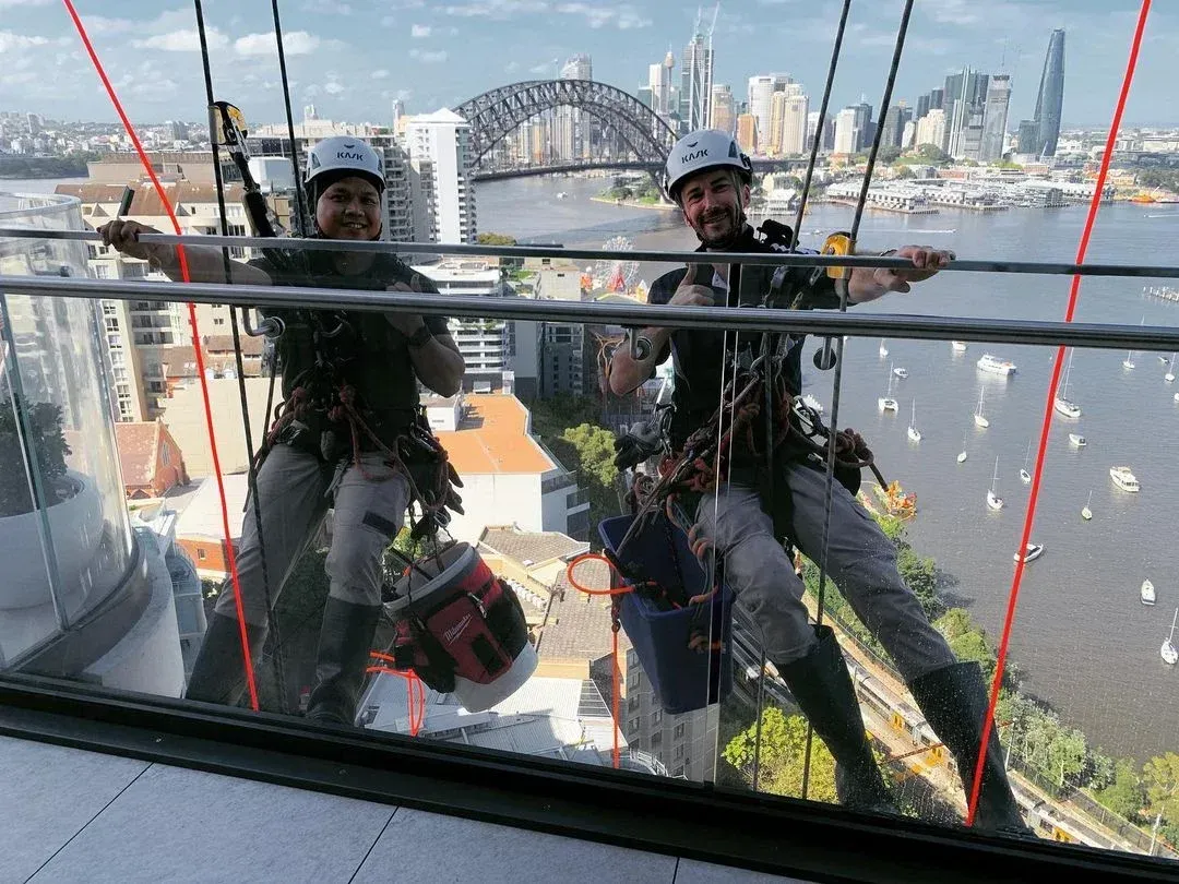 difficult access glass repair