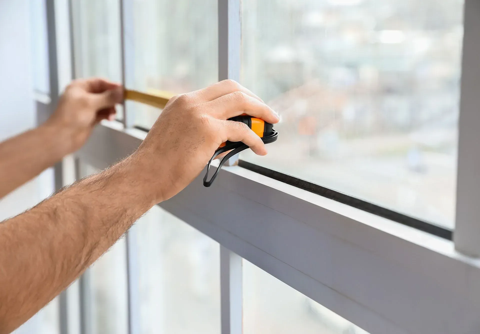 measuring a window